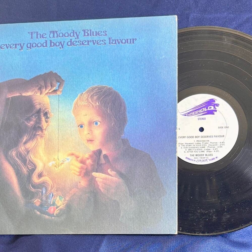 The Moody Blues - Every Good Boy Deserves Favour - 1971 vinyl record #vinyl